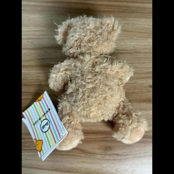 Plush Animal Toy Fynn Teddy Bear, 7" Beige - Picture 2 of 4